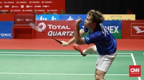 Indonesia Dipaksa Mundur, Marcus Gideon Main Raket di Hotel