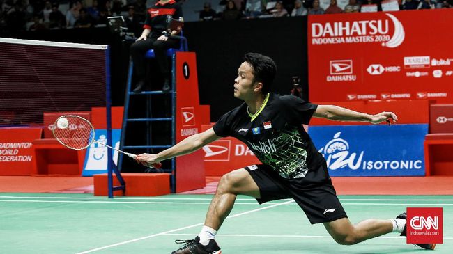 Hasil Drawing BWF Tour Finals 2021: Ginting Di Grup Neraka