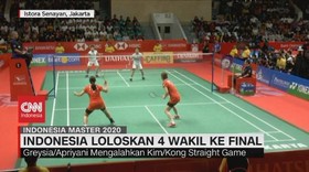 VIDEO: Indonesia Loloskan 4 Wakil ke Final Indonesia Master