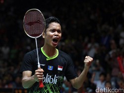 Hasil Undian Perempatfinal Tunggal Putra PBSI Home Tournament