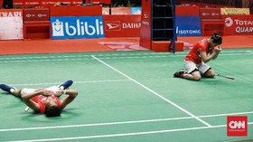 FOTO: Tuan Rumah Berkuasa di Indonesia Masters