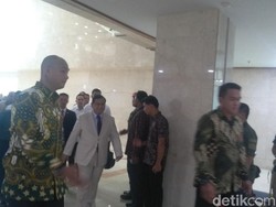 Hadiri Rapat di Komisi I DPR, Prabowo: Bahas Natuna-Pembangunan Kekuatan