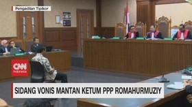 VIDEO: Eks Ketum PPP Romahurmuziy Divonis 2 Tahun Penjara