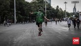 FOTO: Bernostalgia Lewat Roller Skates Komunitas Rad Supersonic membuka pintu bagi warga Jakarta dan sekitarnya yang ingin berlatih roller skates bersama mereka.