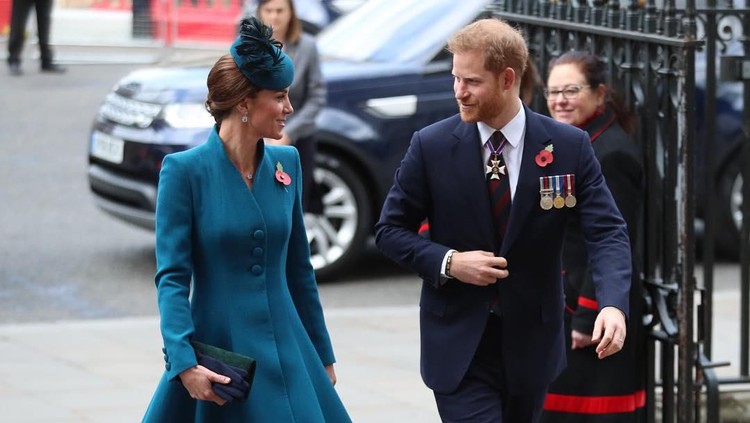 Kebersamaan William-Kate dan Harry-Meghan