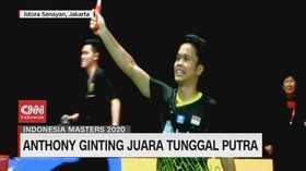 VIDEO: Anthony Ginting Juara Tunggal Putra