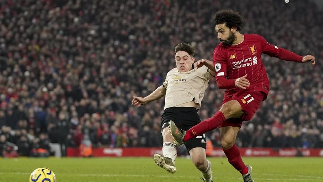 Penyerang sayap Liverpool, Mohamed Salah, mengakhiri kutukan tidak mampu membobol gawang Manchester United (MU) pada pekan ke-23 Liga Inggris.