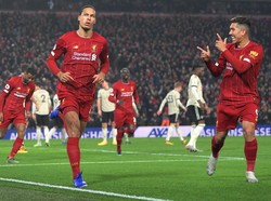 Liverpool Vs MU: Gol Van Dijk dan Salah Menangkan The Reds