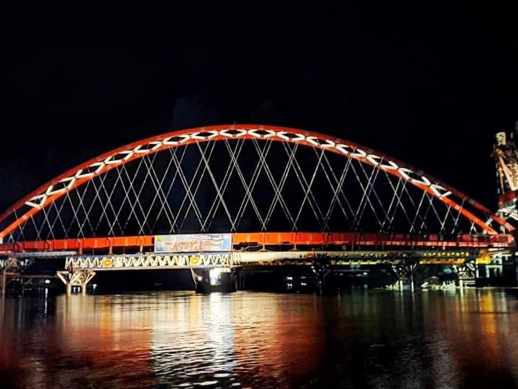 Segera Rampung, Ini Proyek Jembatan Tumbang Samba di Kalteng Segera Rampung, Ini Proyek Jembatan Tumbang Samba di Kalteng