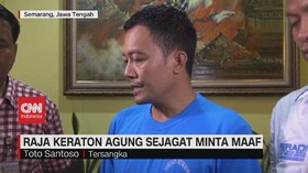 VIDEO: Raja Keraton Agung Sejagat Minta Maaf