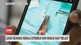 VIDEO: Leher Seorang Remaja Ditembus Ikan Marlin Saat Melaut