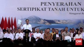 Jokowi Bagikan 124 Ribu Sertifikat Tanah Hasil Redistribusi