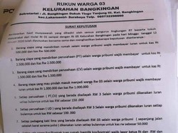 Ini Isi Surat Edaran RW di Surabaya soal Iuran Nonpribumi yang Viral