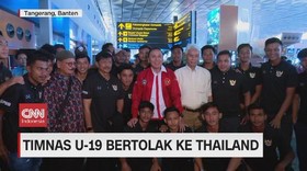 VIDEO: Timnas U-19 Bertolak ke Thailand