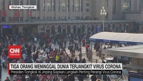 VIDEO: 3 Orang Meninggal Dunia Terjangkit Virus Corona
