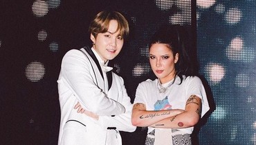 Gendong Anak Halsey, SUGA BTS Disebut Om Idaman
