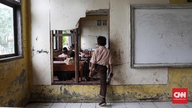 FOTO : Sekolah Rusak di Bekasi