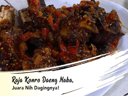 Raja Konro Daeng Naba, Juara Nih Dagingnya!
