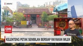 VIDEO: Kelenteng Petak Sembilan Bersiap Rayakan Imlek