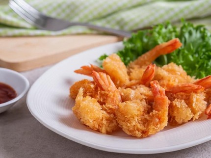 Resep Udang Krispi Oatmeal, Camilan Sehat Berprotein Tinggi