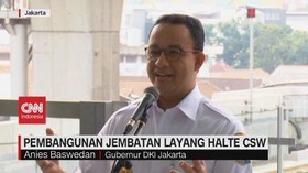 VIDEO: Pembangunan Jembatan Layang Halte CSW di Mulai