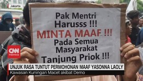 VIDEO: Warga Tanjung Priok Tuntut Yasonna Laoly Minta Maaf