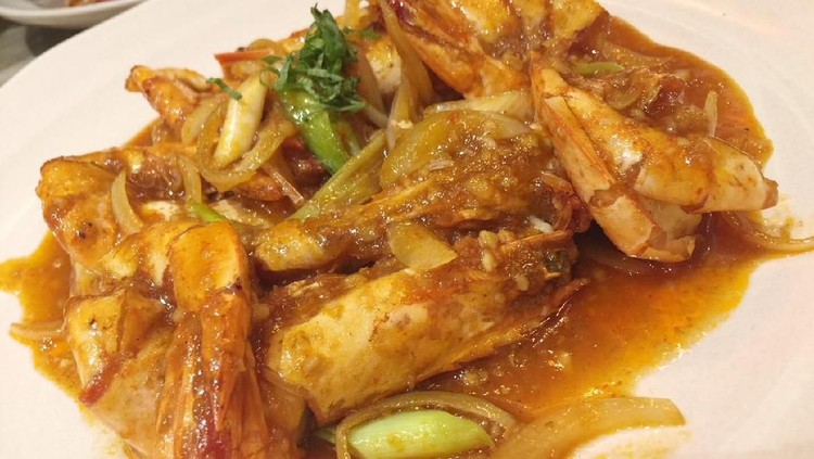 Udang Saus Tiram