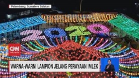 VIDEO: Warna-warni Lampion Jelang Perayaan Imlek