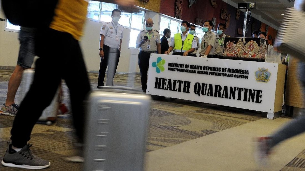 FOTO: Upaya Mencegah Masuk Virus Corona di Sejumlah Bandara