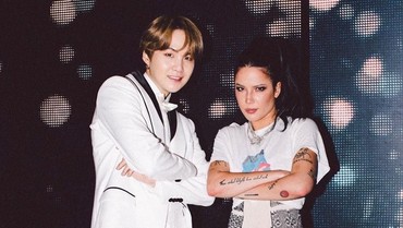 img-title Halsey Kejutkan SUGA BTS di Konser Agust D Los Angeles