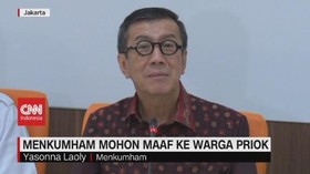 VIDEO: Menkumham Mohon Maaf ke Warga Priok