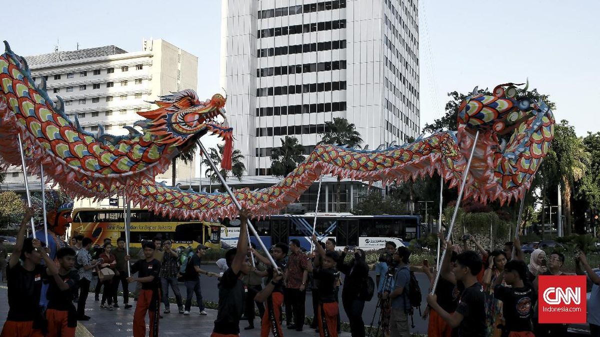 Jelang Imlek, DKI Gelar Festival Lampion dan Barongsai di Sejumlah Titik