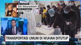 VIDEO: Transportasi Umum di Wuhan Ditutup