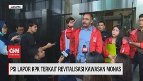 VIDEO: PSI Lapor KPK Terkait Revitalisasi Kawasan Monas