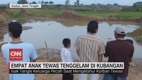 VIDEO: Empat Anak Tewas Tenggelam di Kubangan