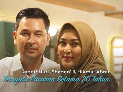 Kaget! Nuri 'Shaden' & Hikmal Abrar Ternyata Pacaran Selama 20 Tahun