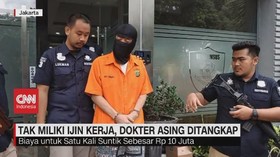 VIDEO: Tak Miliki Ijin Kerja, Dokter Asing Ditangkap