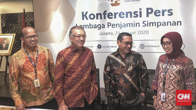 LPS memangkas suku bunga penjaminan simpanan sebesar 25 basis poin pada Januari 2020.
