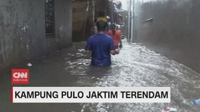 VIDEO: Hujan Sejak Pagi, Sejumlah Wilayah Jakarta Tergenang