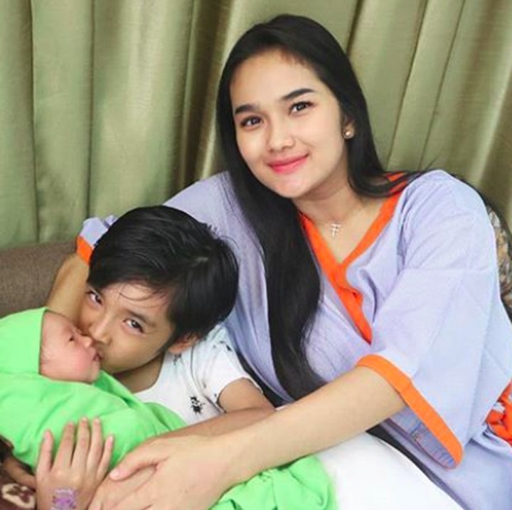 <p>Berselang enam tahun, Feby Marcelia melahirkan anak keduanya, Grandine Benedita Fiorano Narya. (Foto: Instagram @febymarcelia)</p>