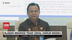 VIDEO: Ini Alasan Imigrasi Tidak Cekal Harun Masiku