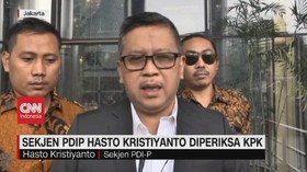 VIDEO: Sekjen PDIP Hasto Kristiyanto Diperiksa KPK