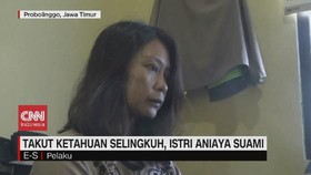 VIDEO: Takut Ketahuan Selingkuh, Istri Aniaya Suami