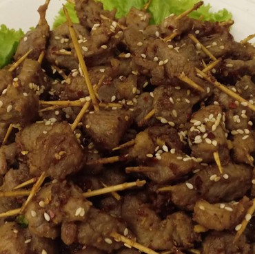 Mencicipi Terong Isi Daging Cincang yang Unik Banget