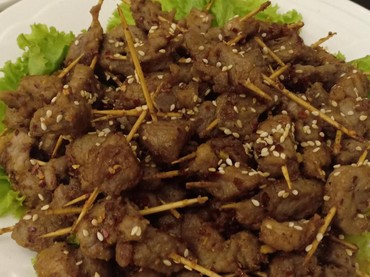 Mencicipi Terong Isi Daging Cincang yang Unik Banget