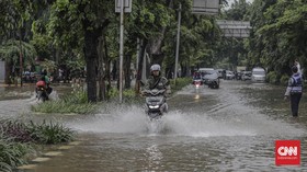 Titik Banjir Jakarta Usai Hujan Deras Mengguyur Ibu Kota