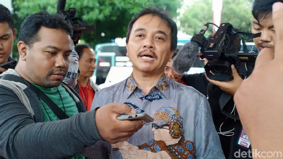 Disebut Tak Paham Sejarah, Roy Suryo Polisikan Petinggi Sunda Empire (Samsudhuha W/detikcom)