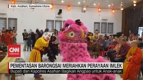 VIDEO: Pementasan Barongsai Meriahkan Perayaan Imlek