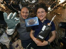 Keren! Astronot Ini Berhasil Memanggang Biskuit Chocolate Chip di Luar Angkasa