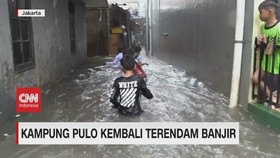 VIDEO: Kampung Pulo Kembali Terendam Banjir